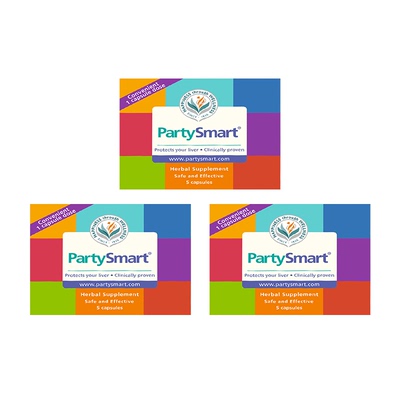 Himalaya解酒胶囊3盒*5粒促代谢