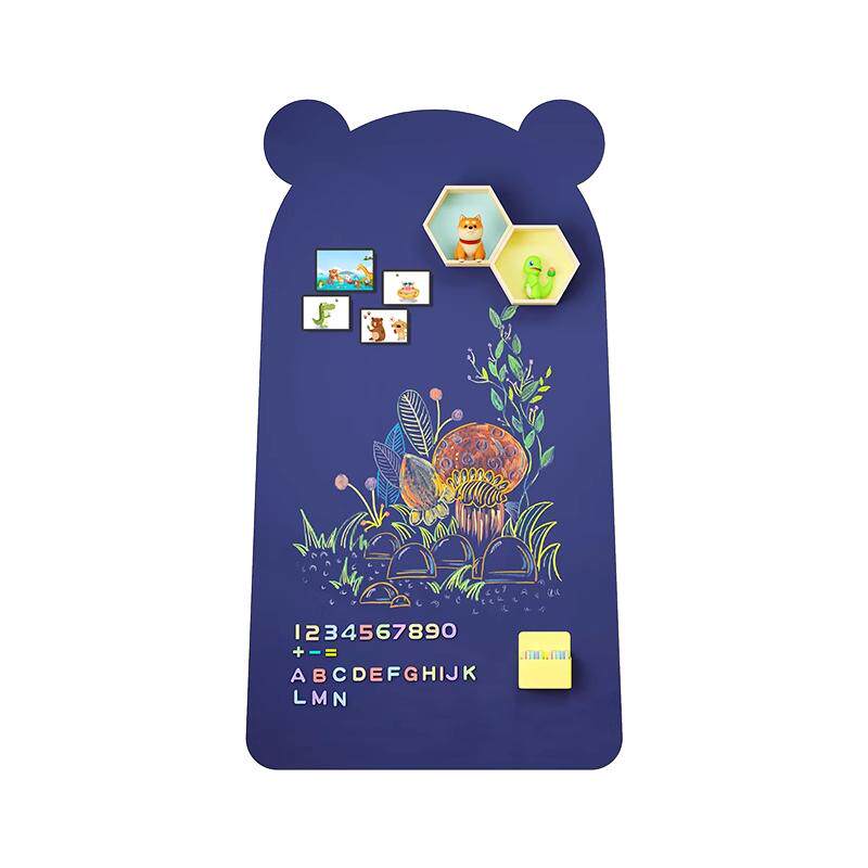 磁博士黑板墙贴呆呆熊造型