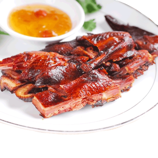 茶乡酱鸭500g特色私房菜酱板鸭整只卤味腌制非北京烤鸭湖南板鸭