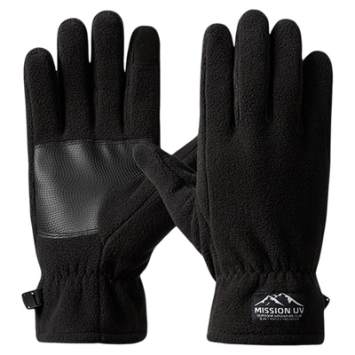 MISSIONUV男士摇粒绒保暖手套