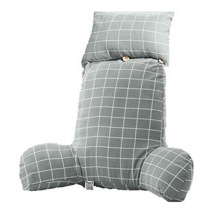 床头软包靠垫背护腰靠枕大靠背沙发抱枕床上看书枕头孕妇宿舍学生