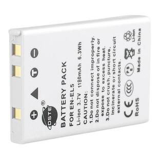 3C认证蒂森特EN-EL5相机电池适用尼康P80 P90 P100 P500 P5100 P3 S10 E7900 E5900 E4200充电器