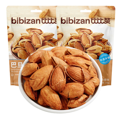 比比赞巴旦木_共2袋120g年货零食
