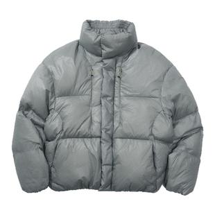 瞬时山野Monterest山系户外立领绗缝羽绒服防泼水90白鸭绒面包服