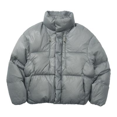 瞬时山野Monterest山系户外立领绗缝羽绒服防泼水90白鸭绒面包服