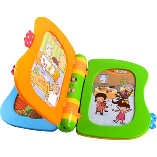 澳贝亲子安抚故事书启智宝宝相册婴儿早教益智玩具1-3岁生日礼物