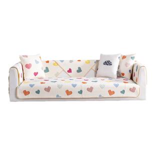 夏季简约现代卡通乳胶冰丝防滑沙发垫凉席凉垫夏天款可水洗机洗　