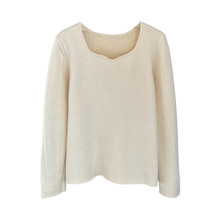 猫人加绒加厚一体绒毛衣女内搭2025秋冬季新款针织打底衫修身上衣