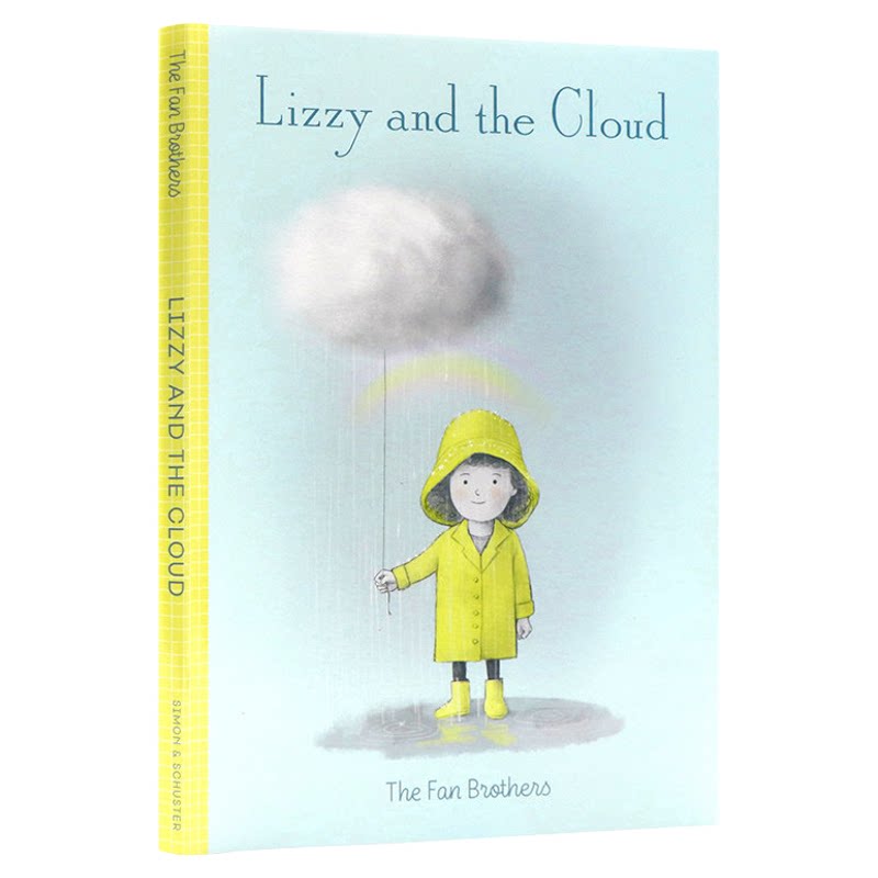 莉姿与云彩英文原版绘本 Lizzy and the Cloud 异想天开的图画故事 夜间园丁同作者The Fan Brothers 范氏兄弟新作精装进口书籍