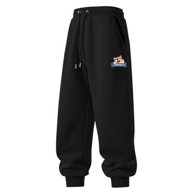 真维斯加绒裤子男青少年2025新款冬季秋冬款长裤加厚保暖运动裤男