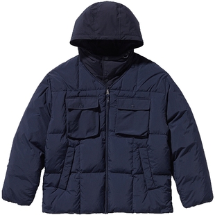 【明星同款】nautica白帆 日系中性潮流有型休闲连帽羽绒服JW3403