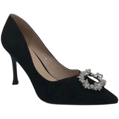 kisscat接吻2021羊皮浅口单鞋