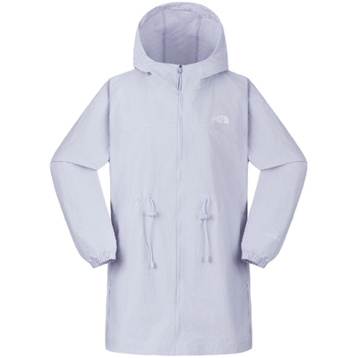 北面女A字廓形防晒皮肤衣