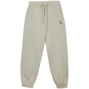 杰克琼斯男装秋冬季新款男士卫裤束脚运动长裤宽松休闲裤子男美式