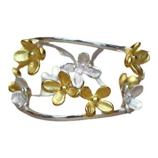 【桂花落 椿屿】诗意纯银戒指原创设计师新中式小众风高级感礼物