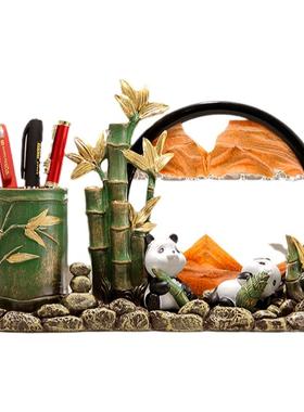 新中式创意流沙画摆件装饰品