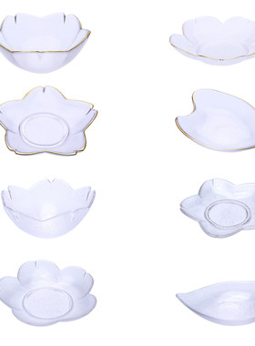 金边樱花碟甜品碗水果调味点心盘