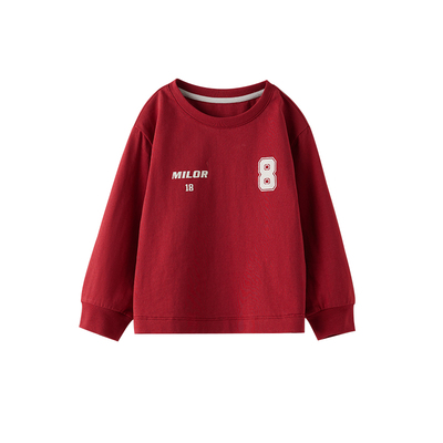 儿童长袖T恤春秋新款纯棉