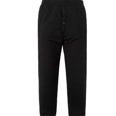 加肥大码高腰深裆驼绒保暖棉裤