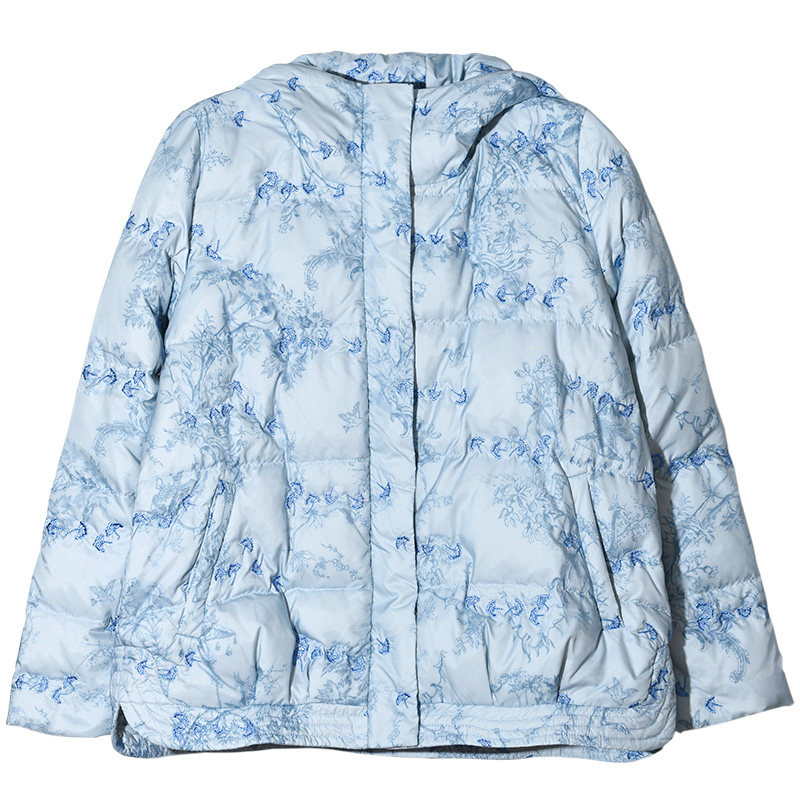 GESGOO时尚连帽轻薄羽绒服
