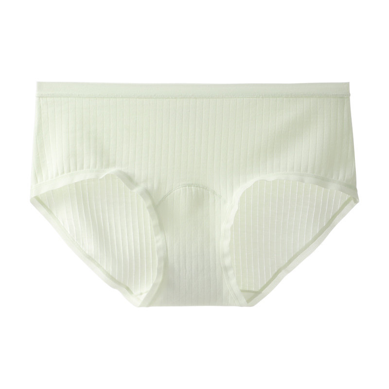 【舒氧】罗纹透气无痕纯棉内裤3条装