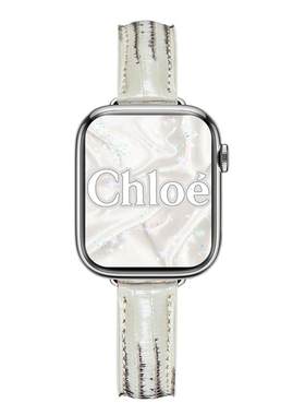 iwatchs9/10细款蜥蜴皮表带