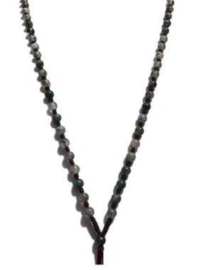 水草玛瑙项链挂绳玉吊坠挂件配绳