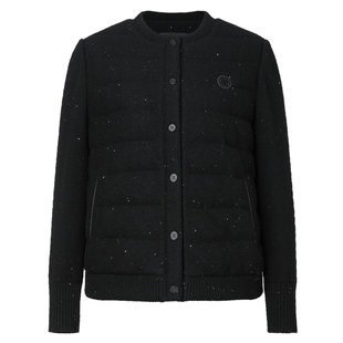 【白鹅绒】NAERSI娜尔思绵羊毛羽绒服保暖25年冬季新款御寒外套