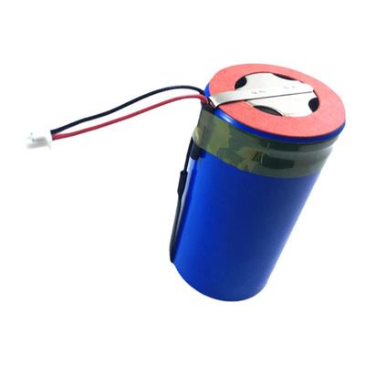 26500可充电锂电池3.7V计量燃气表流量计智能水表2号C型电池带线