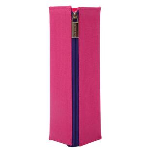 日本KOKUYO国誉笔袋女简约日系式男方形帆布小学生初中生大学生小众铅笔盒大容量文具袋高中生文具盒木野梦境