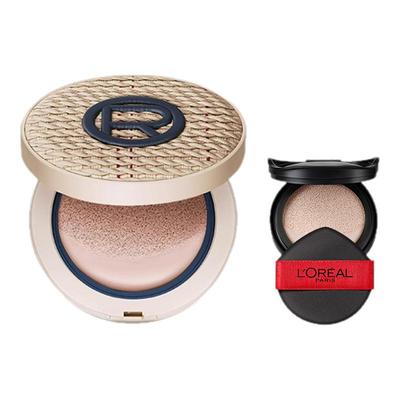 【自营】欧莱雅黑胖子气垫bb霜遮瑕控油粉底液持久不脱妆红胖子