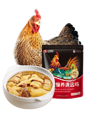 国家地标慢养清远鸡鲜香皮薄爽脆