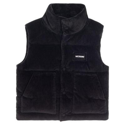 WE11DONE 春季新款女士黑色羽绒马甲外套上衣银泰百货精品301574