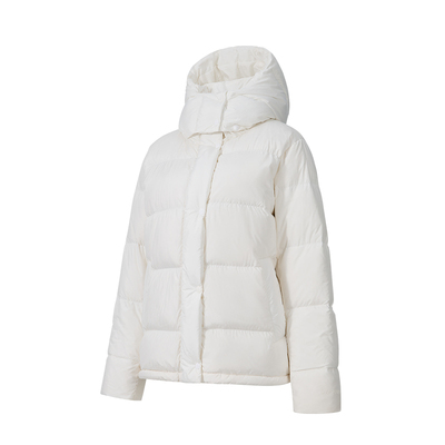 SW运动羽绒服女加厚保暖白鸭绒