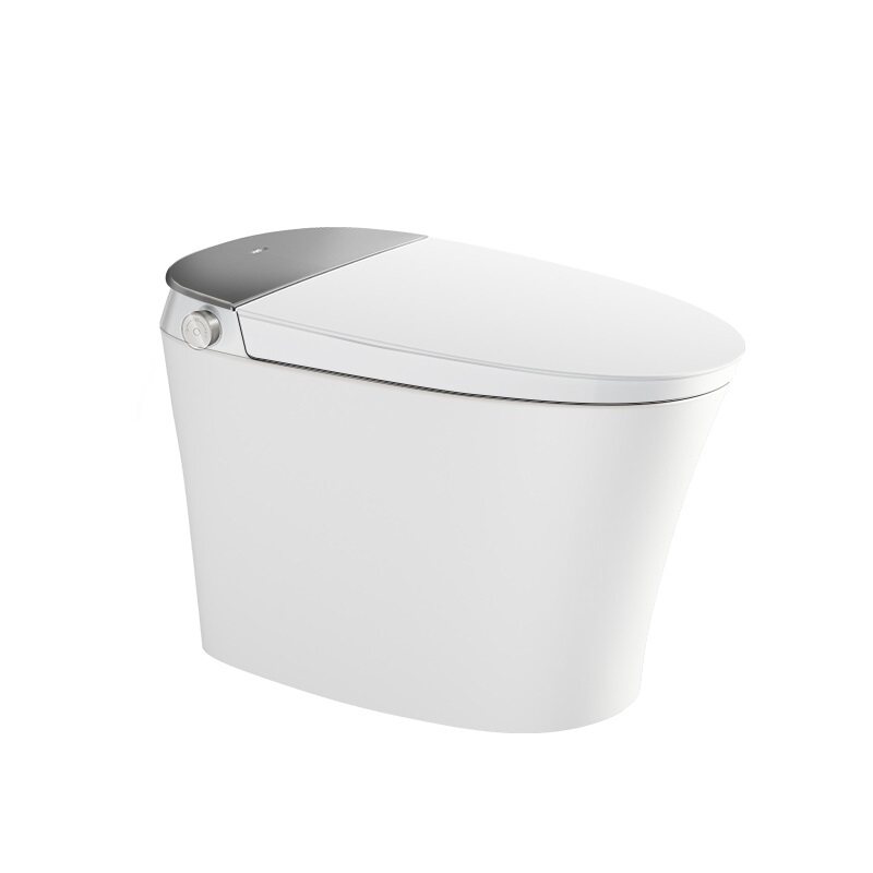 【官方国补】海尔智能马桶自动翻盖圈泡沫盾U型大座圈坐便器HK60