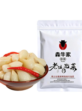 森牛家正宗四川泡藠头450g袋装
