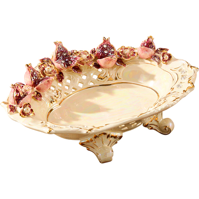 柏拉图皇庭大号欧式陶瓷水果盘