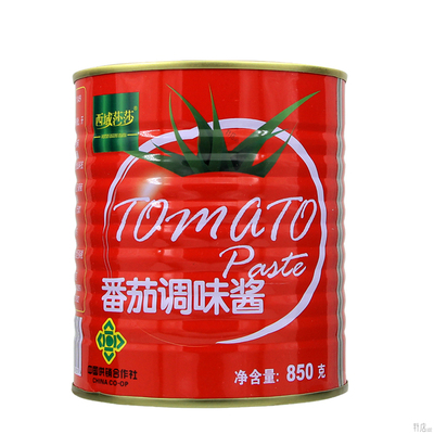西域莎莎番茄调味酱850gtomato paste点蘸薯条意面炖汤番茄酱商用
