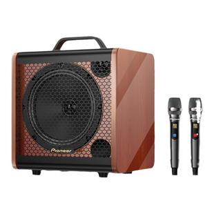 先锋音响户外音箱K歌直播带电池无线蓝牙声卡功放话筒家用唱歌KTV