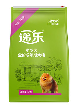 迪尤克生态源狗粮5kg成犬包邮