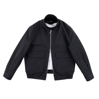 MUSLUN 秋新款立领哈林顿夹克 进口solotex三防功能性面料ykk