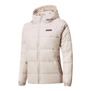 鸿星尔克女款棉衣2026冬季新款女士短款保暖防风外套运动户外棉袄