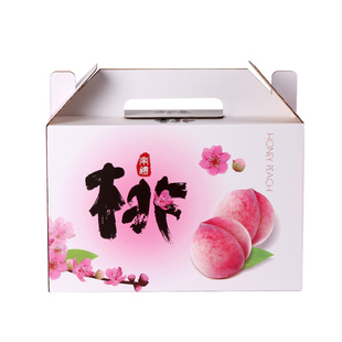 桃子包装盒水蜜桃空盒黄桃油桃礼品盒蟠桃礼盒鲜桃外纸箱彩箱定制
