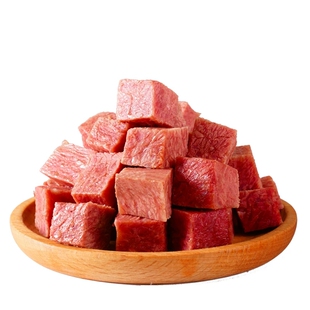 明正清真五香牛肉粒馋嘴小零食卤牛肉真空开袋即食办公室休闲食品