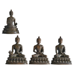 释迦牟尼佛祖绿度母菩萨藏传居家供奉摆件仿古车载随身度母像