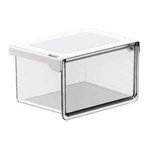 镜柜下抽屉式收纳盒卫生间化妆品收纳神器卸妆棉签口红透明置物架