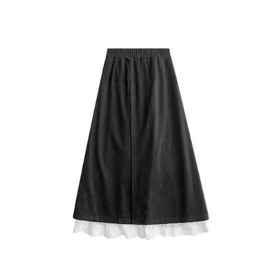 质感和版型共存的蕾丝花边裙裤~