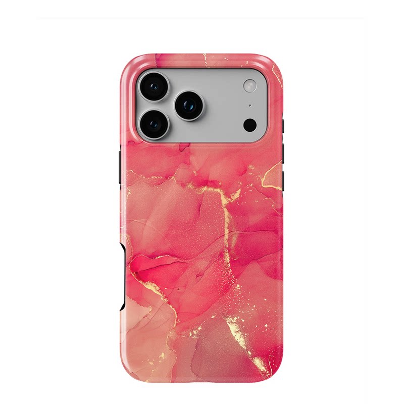 珊瑚红霞幻境iPhone手机壳防摔