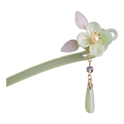 新款古风醋酸发簪百搭日常新中式