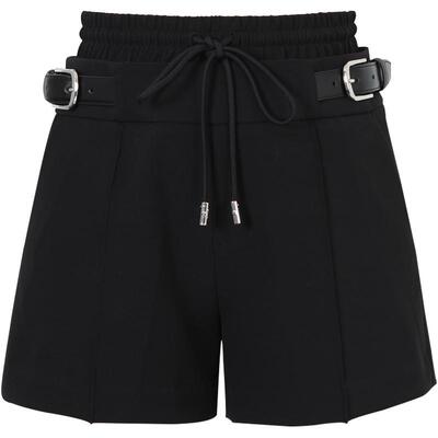 CALVINLUO双腰松紧短裤